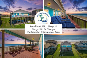 The Magnificent Starfish! 3BR BeachFront, Cargo Lift